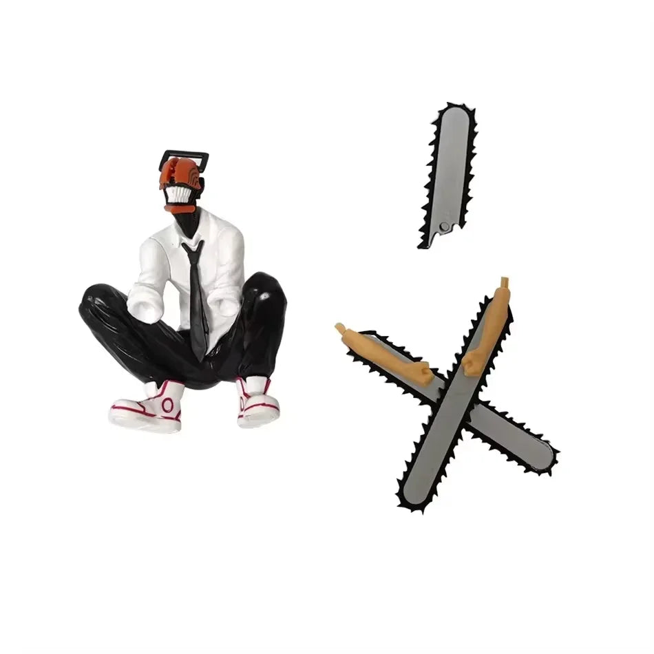 Chainsaw Man Denji Anime Figure Denji/Power Action Figure 1560 Chainsaw Man Denji Figurine Adult Collectible Model Doll Toy