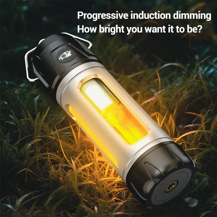 K1 Camping Lantern - 1000LM Bright LED,Adjustable Warm/Cool Light, Portable Hook & Handle for Tent, Outdoor, Emergency, Hiking