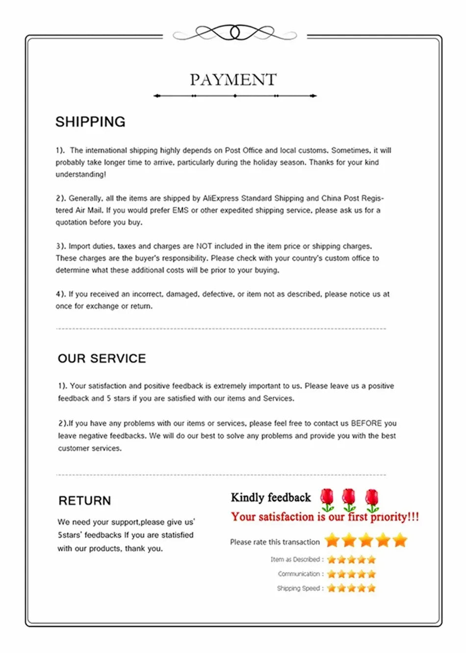 Exquisite Fashion 18K Gold Filled Necklace For Women Men Size 16-30 Inch Jewelry 4mm Figaro Chain Necklaces Wholesale