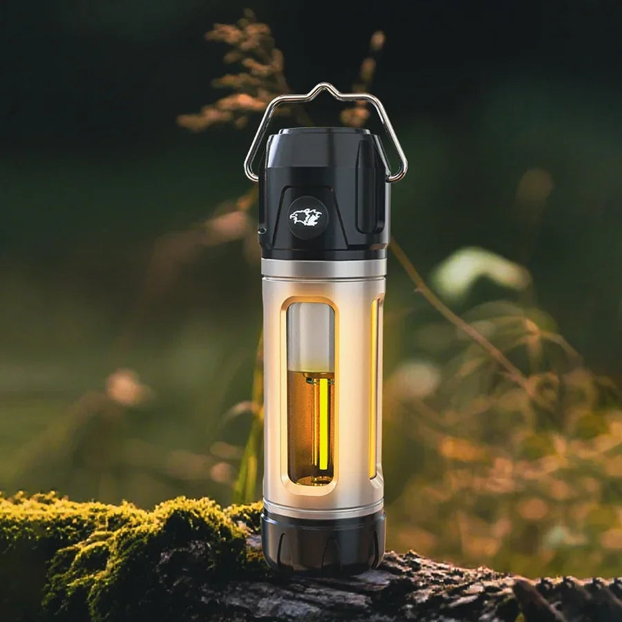 K1 Camping Lantern - 1000LM Bright LED,Adjustable Warm/Cool Light, Portable Hook & Handle for Tent, Outdoor, Emergency, Hiking