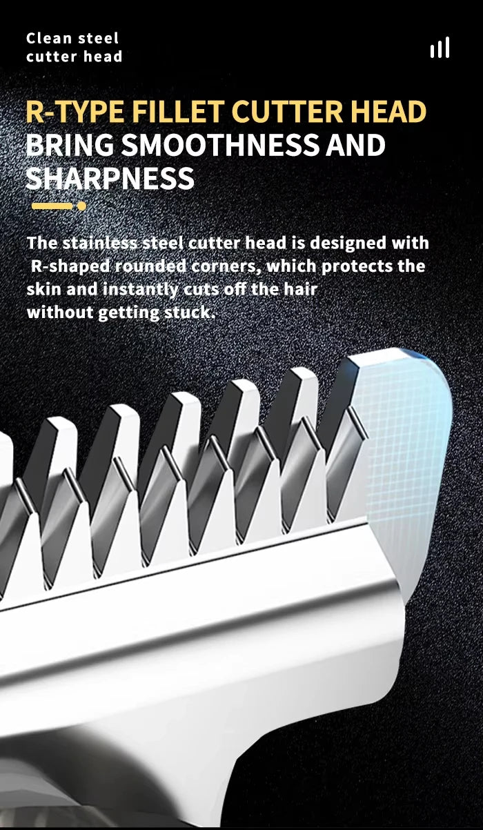 Kemei KM-2628 KM-678 KM-2024 Professional Electric Hair Clippers Beard Clipper Rechargeable Men's Shaver Hair Trimmer Kit