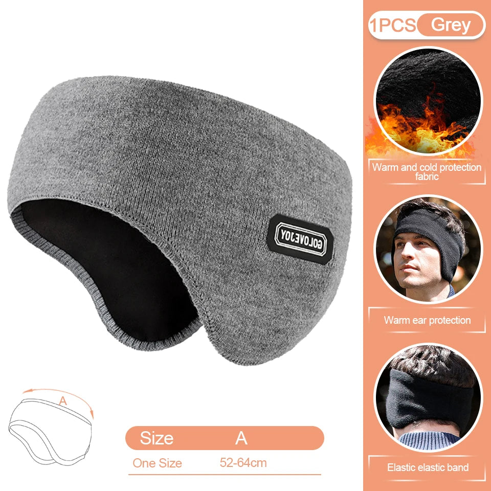 Solid Soft Plush Ear Keep Warmer Winter Earmuffs for Women Men Fashion Outdoor Earflap Protection Ear-Muffs Ear Cover