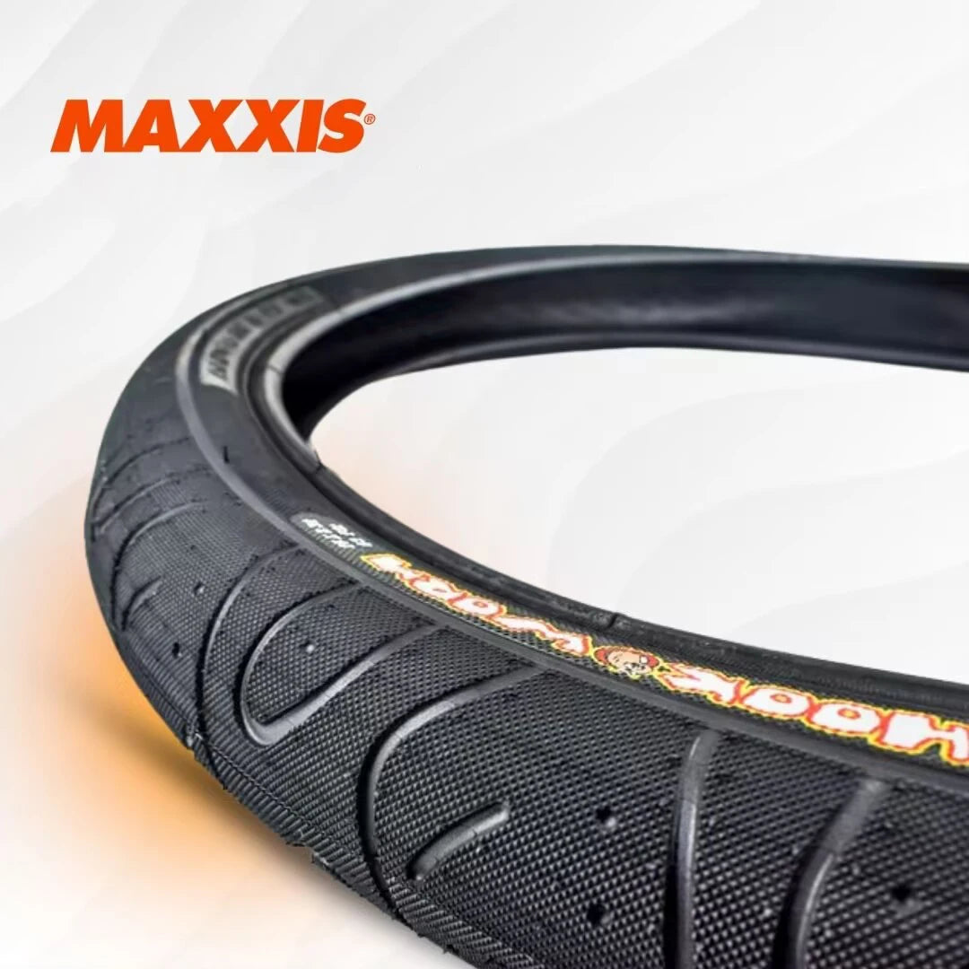 MAXXIS Hookworm 26 x 2.5 Bicycle Tire BMX Wire Bead Clincher Tire for Street Park vert Flatland 20 inch 24 26 27.5 or 29 Sizes