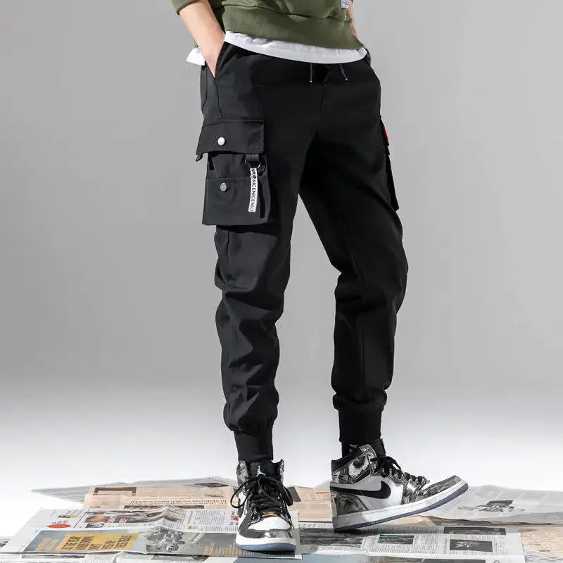 New Men Cargo Tactical Pants Work Combat Multi-pockets Casual Training Trousers Overalls Clothing Joggers Hiking Mens Cargo Pant
