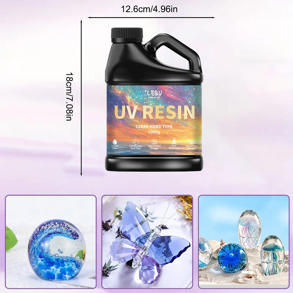 500g/1000g AB Epoxy Resin Glue High Clarity Fast Drying Adhesive High Hardness DIY Supplies For Resin Glue Jewelry Making