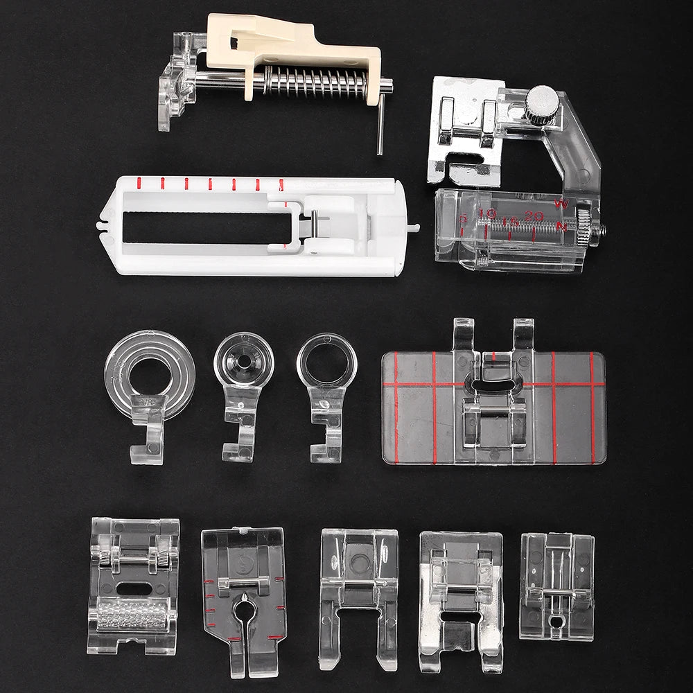 82pc/SET Full Set Sewing Machine Presser Feet Tool Set, Multifunctional & Durable & Professional Presser Foot Accessories Kit
