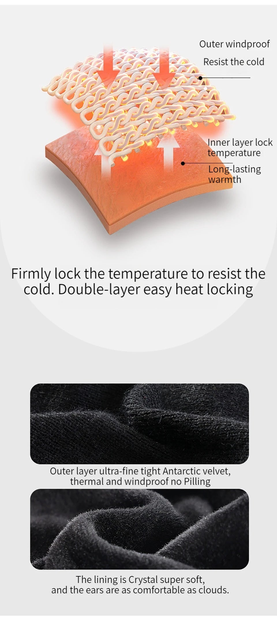 Solid Soft Plush Ear Keep Warmer Winter Earmuffs for Women Men Fashion Outdoor Earflap Protection Ear-Muffs Ear Cover