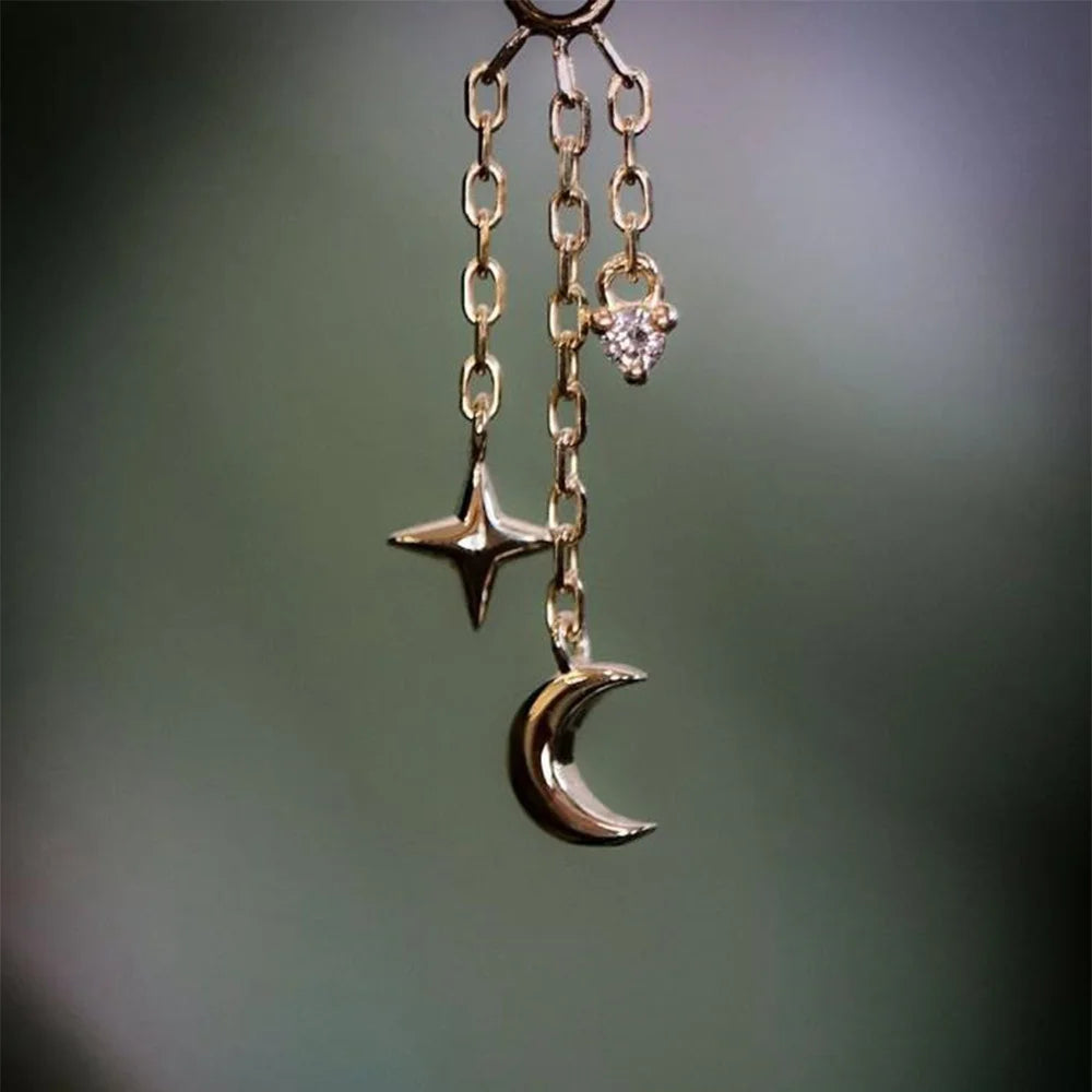 Aide 1pc 925 Sterling Silver Mini Zircon Thick Flat Screw Back Drop Earrings For Women K Gold Piercing Stud Earrings Jewelry