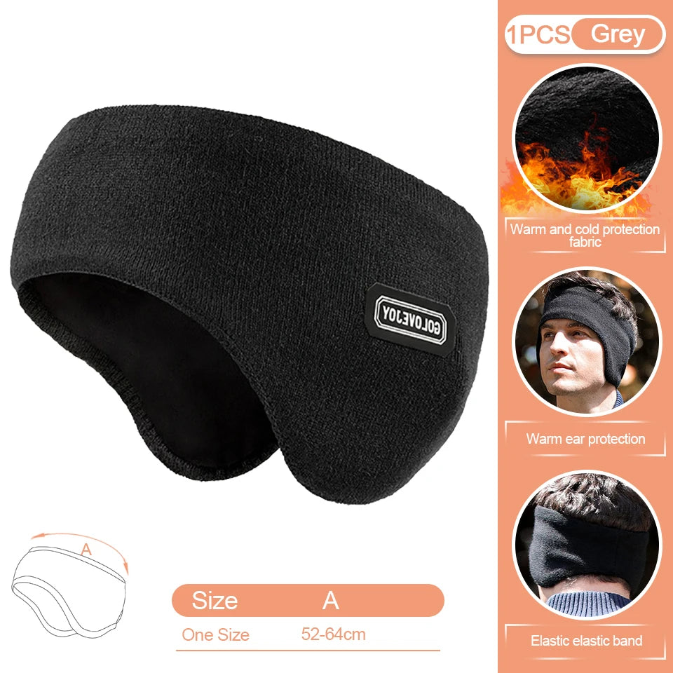Solid Soft Plush Ear Keep Warmer Winter Earmuffs for Women Men Fashion Outdoor Earflap Protection Ear-Muffs Ear Cover