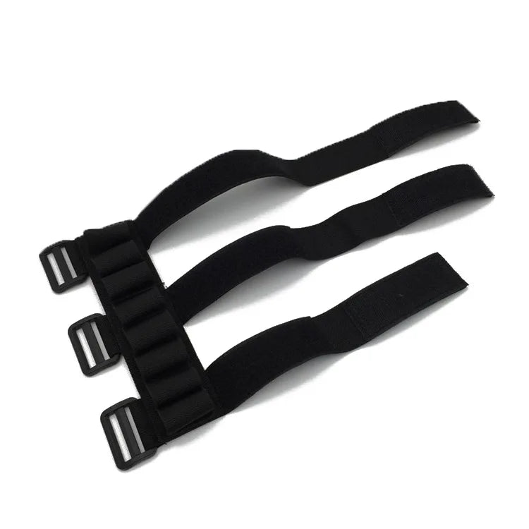 8 Rounds Cartridge Rifle Buttstock Ammo Shell Carrier 12/20 Gauge Shotshell Holder Arm Pouch Hunting Mag Bag