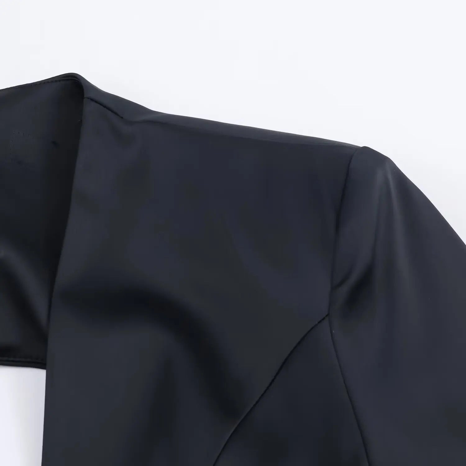 TFMLN 2026 Women Cut Out Ball Gown Dress Sexy Deep V Neck Long Sleeve Casual Party Mini Dresses Fashion Backless Clothing