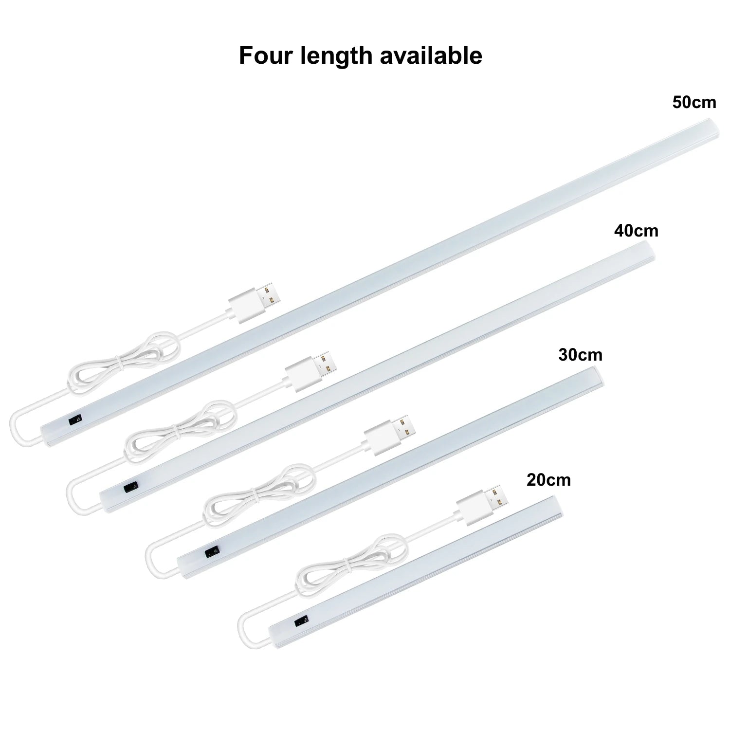Hand Sweep Induction LED Light Bar Motion Sensor Under Cabinet Lamp for Kitchen Restroom Detector Tube Beside Table Night Light