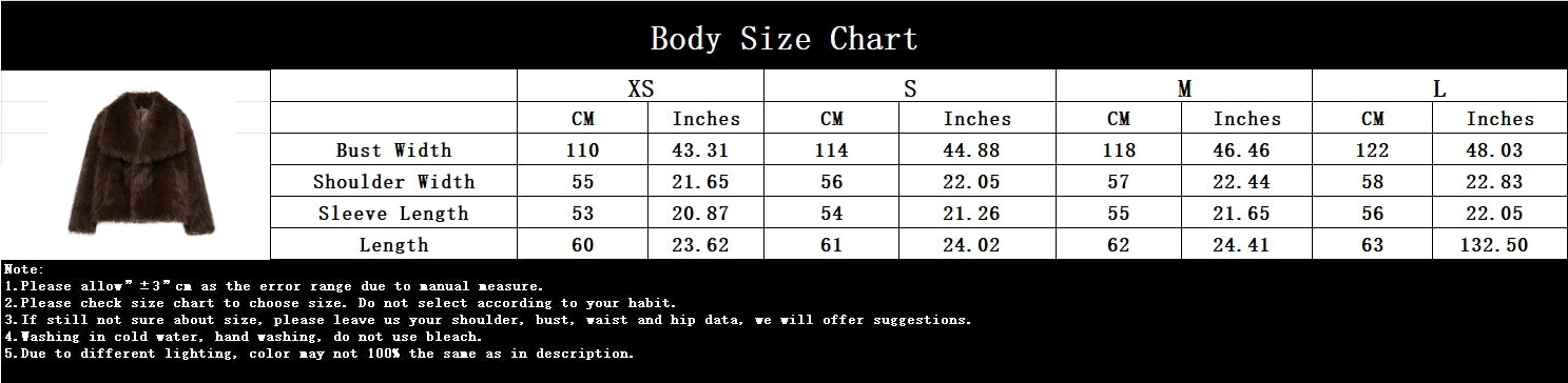 KONDALA 2025 Fall Winter Casual Faux Fur Brown Women Warm Jackets Streetwear Turn Down Collar Christmas Oversized Elegant Coats