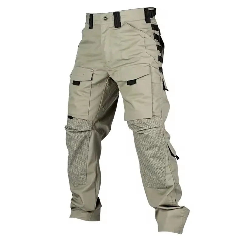 New Men Tactical Pants Quick Dry Multi-Pocket Cargo Pants Casual Trousers Wear-Resistant Workwear Hiking Trainning Pant Loose