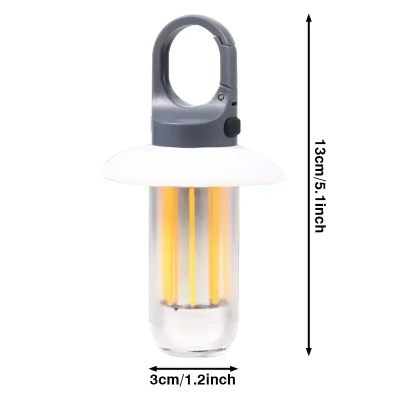 K1 Camping Lantern - 1000LM Bright LED,Adjustable Warm/Cool Light, Portable Hook & Handle for Tent, Outdoor, Emergency, Hiking