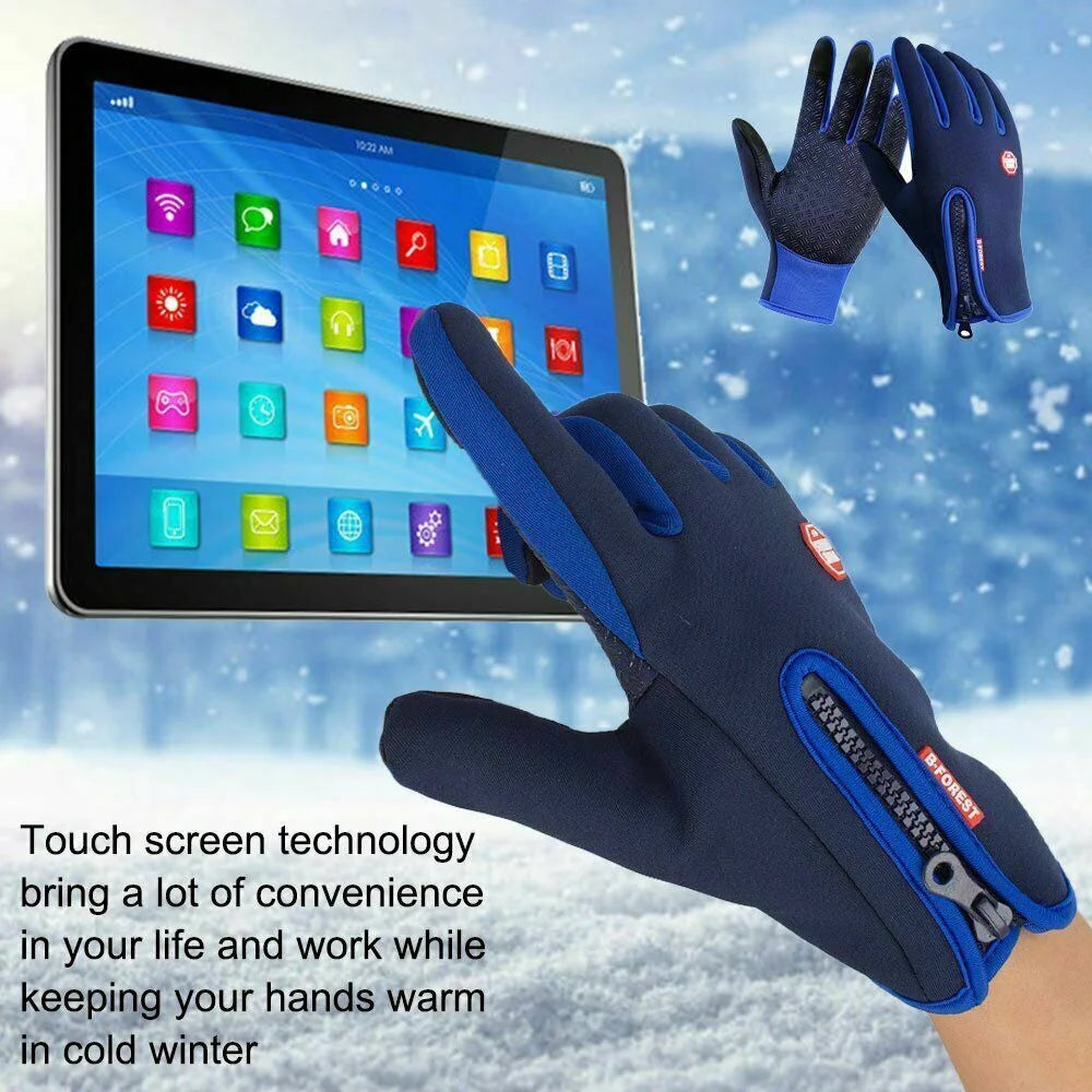 Winter Gloves for Men Women Warm Tactical Gloves Touchscreen Waterproof Hiking Skiing Fishing Cycling Snowboard Non-slip Gloves