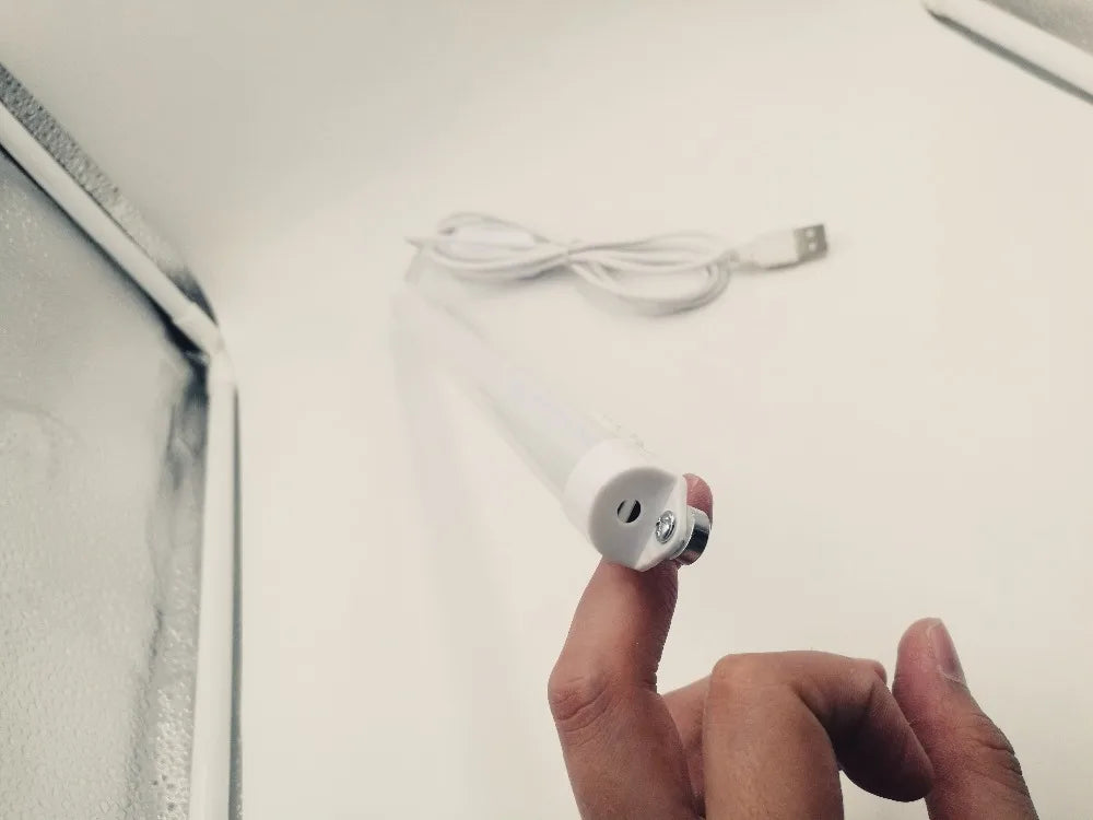 USB LED Light Bar 5V Rigid LED Strip for the Kitchen Dimmable Aluminum Light Bar for Under Cabinet Lighting Warm Cool White