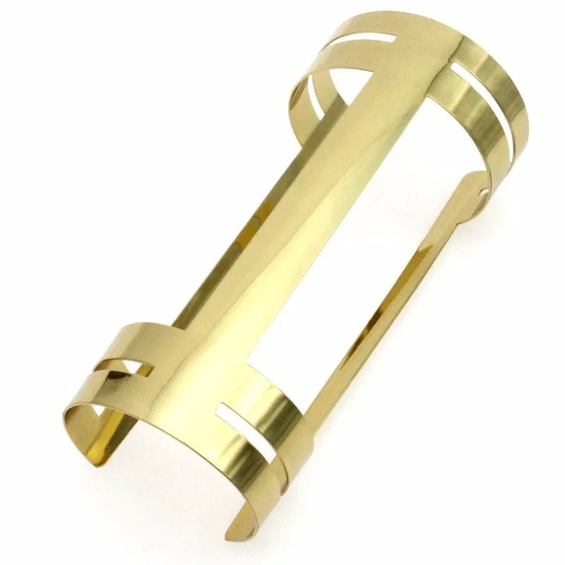 KDLUN African Bib Torques Chokers Necklaces For Women Statement Metal Geometric Collar Necklace Indian Jewelry Boho Design