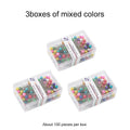 100pcs Sewing Pins for Fabric with Box Straight Pin Positioning Needle Household Craft Sewing Tools Jewelry DIY Decoration TMZ