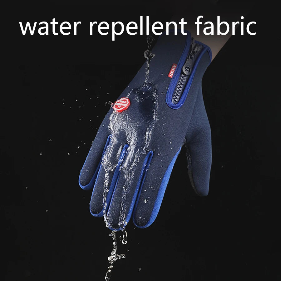 Outdoor Cycling Gloves, Bicycles for Warmth and Anti Slip in Autumn and Winter