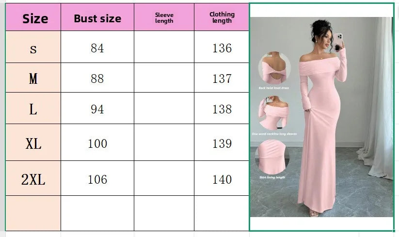 2025 Women Fashion White Wedding Dress Spring Autumn One-shoulder Slim Backless Sexy Hip-pack Dresses Women Robe Femal Vestidos