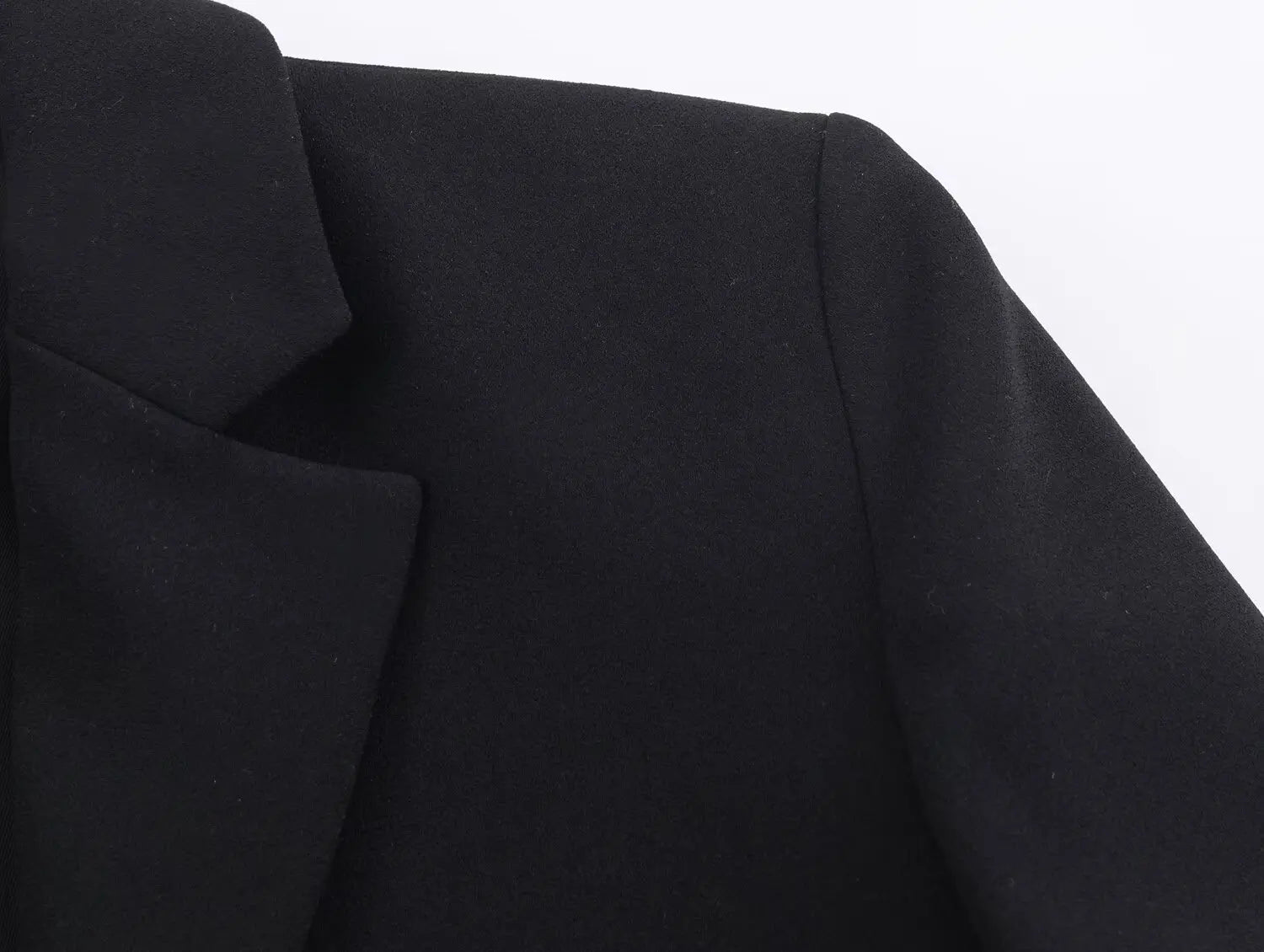 TFMLN 2026 Women Lace-trim Blazer Dress Fashion Notched Long Sleeve Pullover Causal Chic Dress Elegant Office Lady Pockets Dress