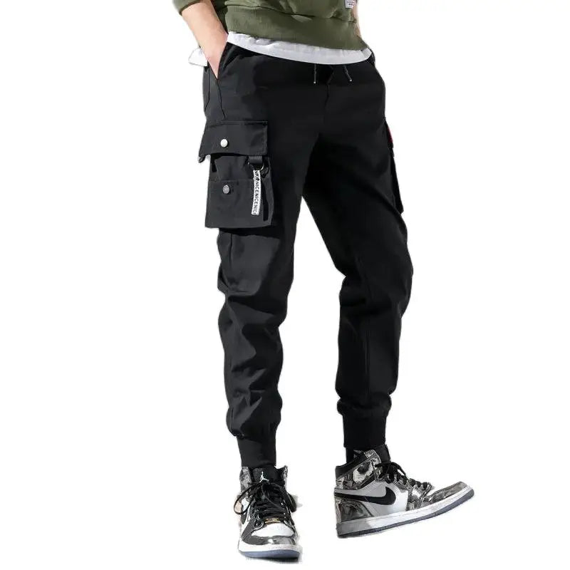 New Men Cargo Tactical Pants Work Combat Multi-pockets Casual Training Trousers Overalls Clothing Joggers Hiking Mens Cargo Pant