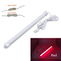 USB LED Light Bar 5V Rigid LED Strip for the Kitchen Dimmable Aluminum Light Bar for Under Cabinet Lighting Warm Cool White