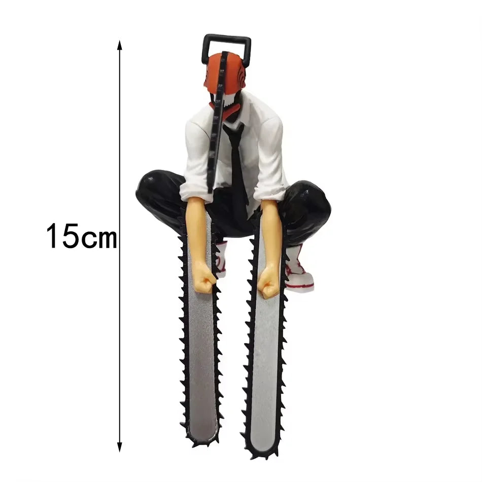 Chainsaw Man Denji Anime Figure Denji/Power Action Figure 1560 Chainsaw Man Denji Figurine Adult Collectible Model Doll Toy