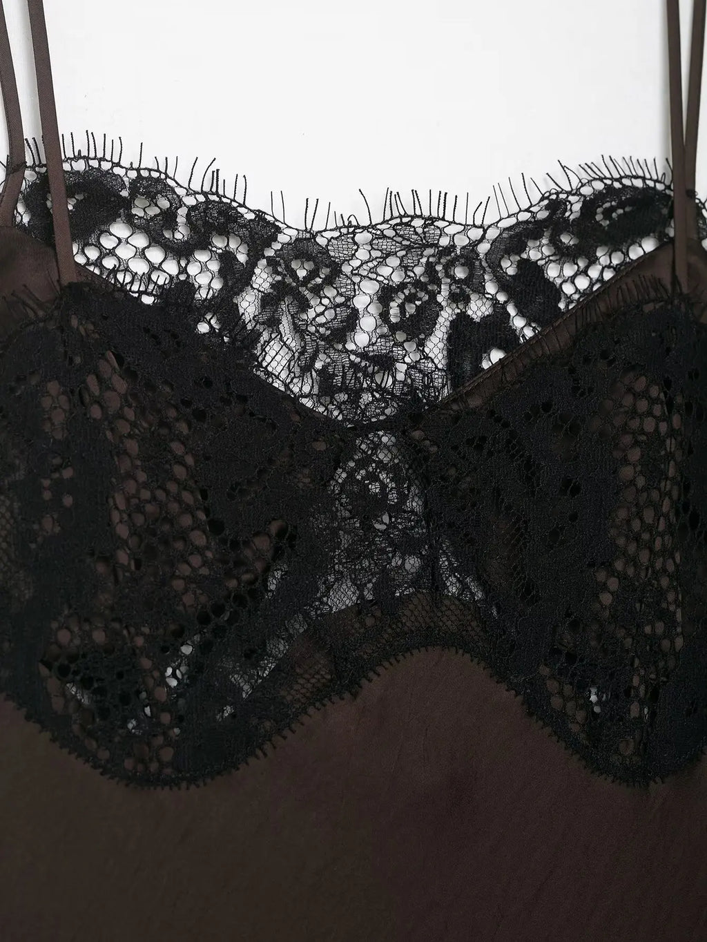 Women Lace Patchwork Sling Dress Casual Solid Color Sleeveless Irregular Hem High Street 2026 Summer Female Holiday Robe New