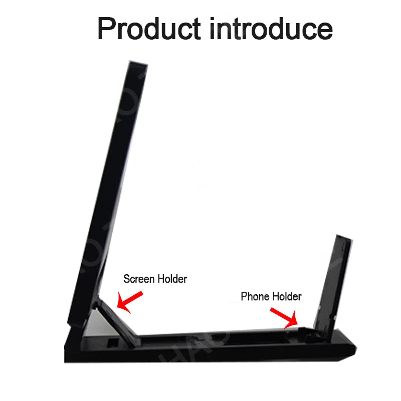 NEW 3D Screen Amplifier Mobile Phone HD Screen Video Glass Stand Magnifier For Phone Enlarged Screen Phone Stand Bracket