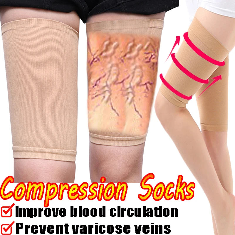 Medical Compression Socks Medical Thigh Socks Prevent Varicose Veins Slim Sock Men Women Outdoor Running Long Pressure Stockings