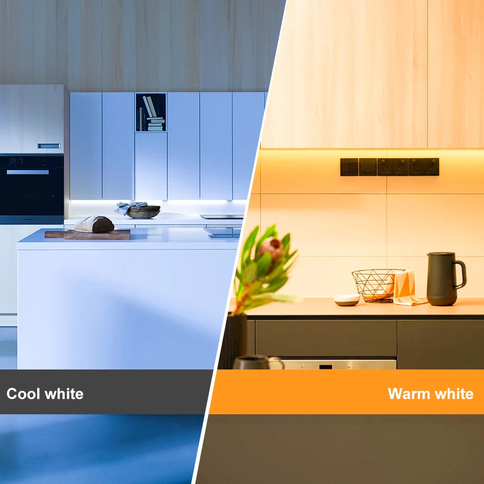 Hand Sweep Induction LED Light Bar Motion Sensor Under Cabinet Lamp for Kitchen Restroom Detector Tube Beside Table Night Light