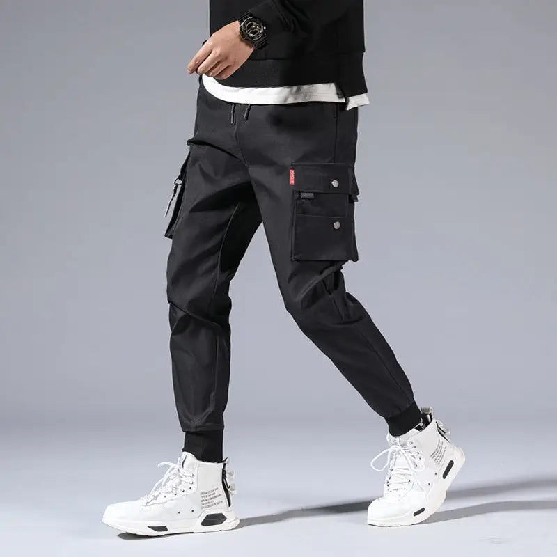 New Men Cargo Tactical Pants Work Combat Multi-pockets Casual Training Trousers Overalls Clothing Joggers Hiking Mens Cargo Pant