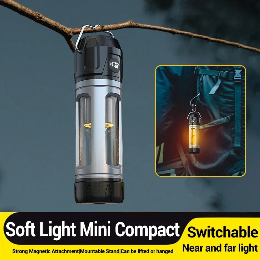 K1 Camping Lantern - 1000LM Bright LED,Adjustable Warm/Cool Light, Portable Hook & Handle for Tent, Outdoor, Emergency, Hiking