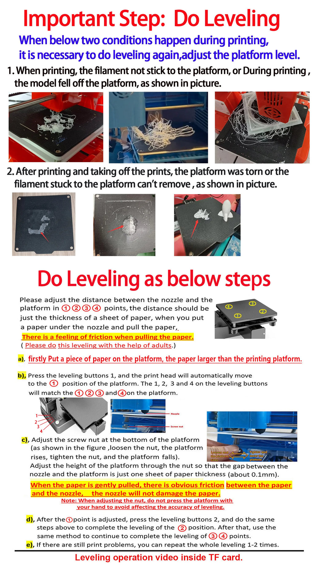 EasyThreed 3D Printer  Entry Level  Compatible with PLA TPU 1.75mm Filament  include Power Adaptor.