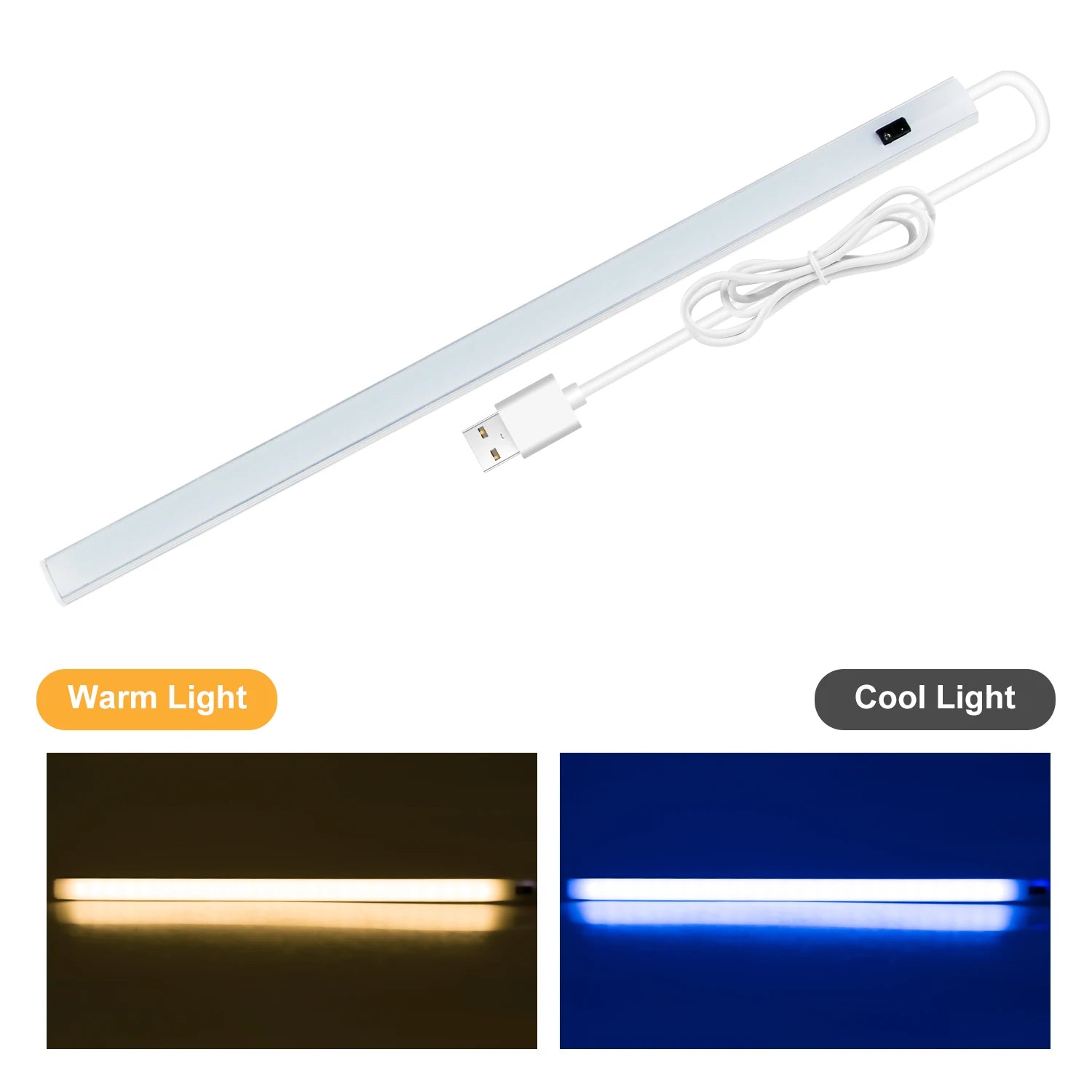 Hand Sweep Induction LED Light Bar Motion Sensor Under Cabinet Lamp for Kitchen Restroom Detector Tube Beside Table Night Light